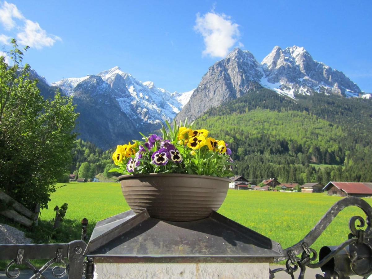 Landhaus Waldrebe Grainau Bagian luar foto